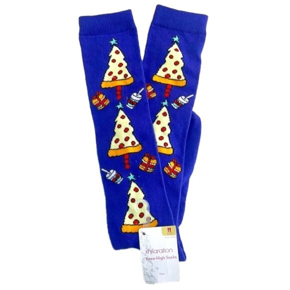 ❤️ 🆕 XHILARATION Holiday Fast-food Socks Size 4-10 - Picture 1 of 4
